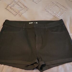 Old Navy Women's Black Jean Shorts